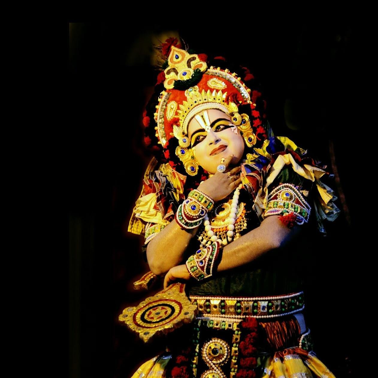 Maithri as a Yakshagana character